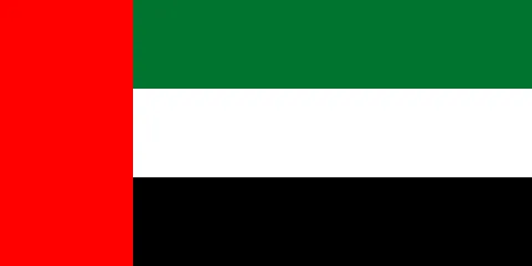 Vlajka: Spojené arabské emiráty