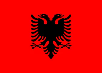 Vlajka: Albánie