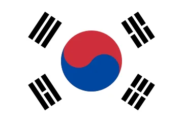 Vlajka: Jižní Korea