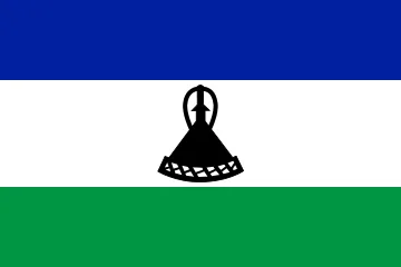 Vlajka: Lesotho
