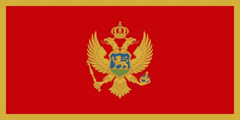 Vlajka: Černá Hora