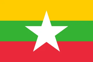 Vlajka: Myanmar