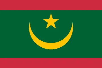 Vlajka: Mauritánie
