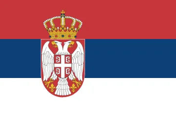 Vlajka: Srbsko