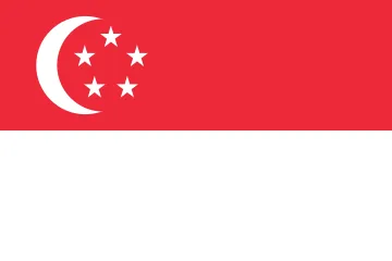 Vlajka: Singapur