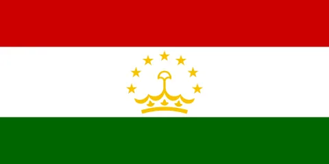 Vlajka: Tádžikistán